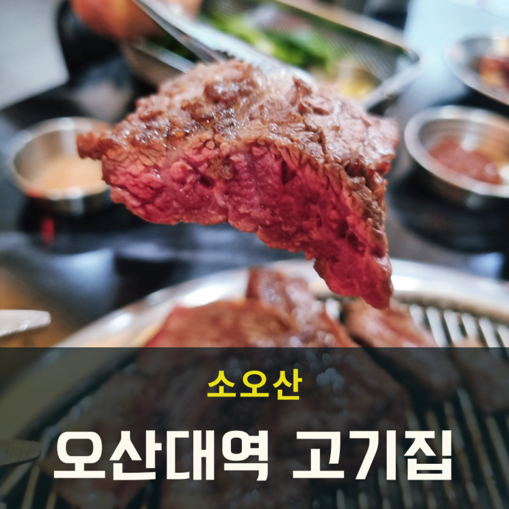 오산대역 고기집 소오산 소갈비 한판 맛집 (가격/주차 정보)