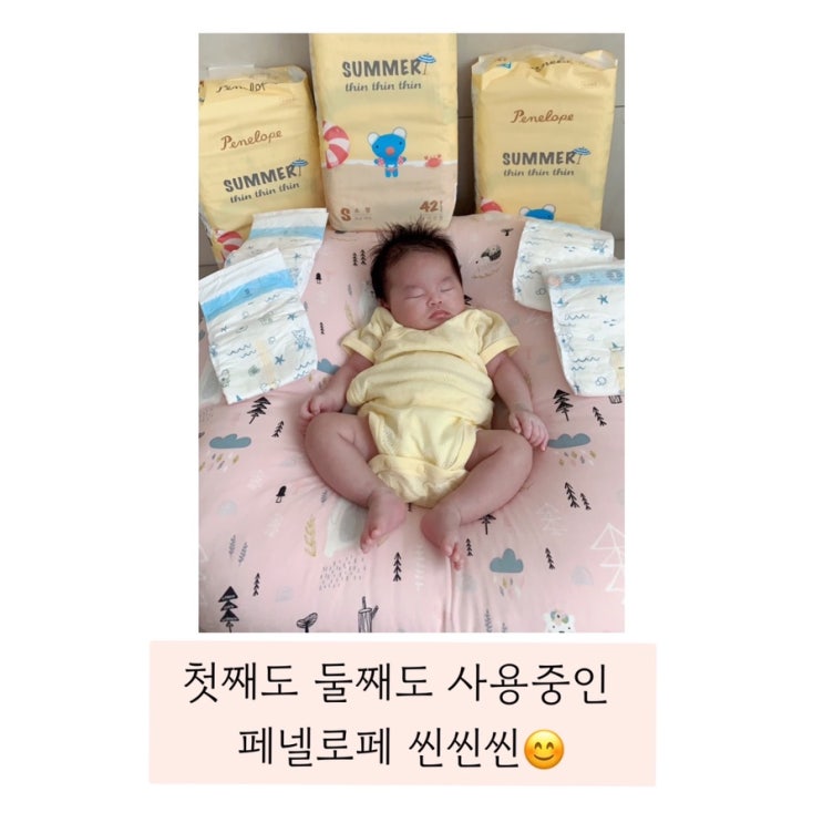  (페넬로페 기저귀) 첫째, 둘째 사용 중인 페넬로페 기저귀 찐 리뷰 