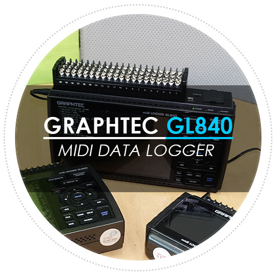  중고계측기 렌탈 판매 그라프텍/Graphtec GL-840 Midi Data Logger / 데이터로거/ 레코더