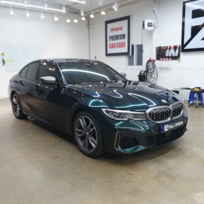 시흥 신현로38번길 / 전체 랩핑 / 택랩 글라스 그린 블랙 실크 / BMW / 3시리즈 (G20)