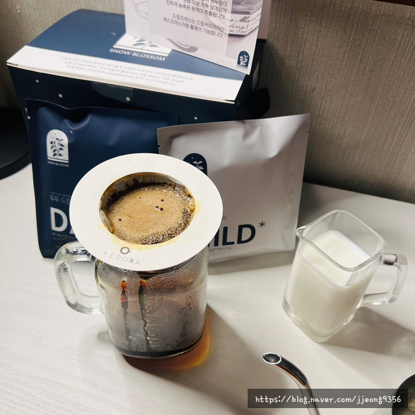  진한맛이 매력적인 대용량 드립백 스노우블러썸 투투드립백️