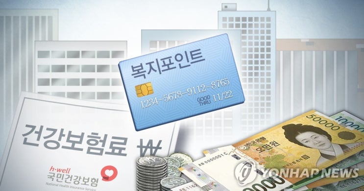 같은 복지포인트인데…근로자 부과 '건보료' 공무원은 제외 논란 같은 복지포인트인데…근로자 부과 '건보료' 공무원은 제외 논란