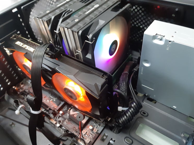  부평 조립컴퓨터 i7 13700F RTX3060 삼성 980 PRO SSD J210 해머 케이스 ODD장착 가능