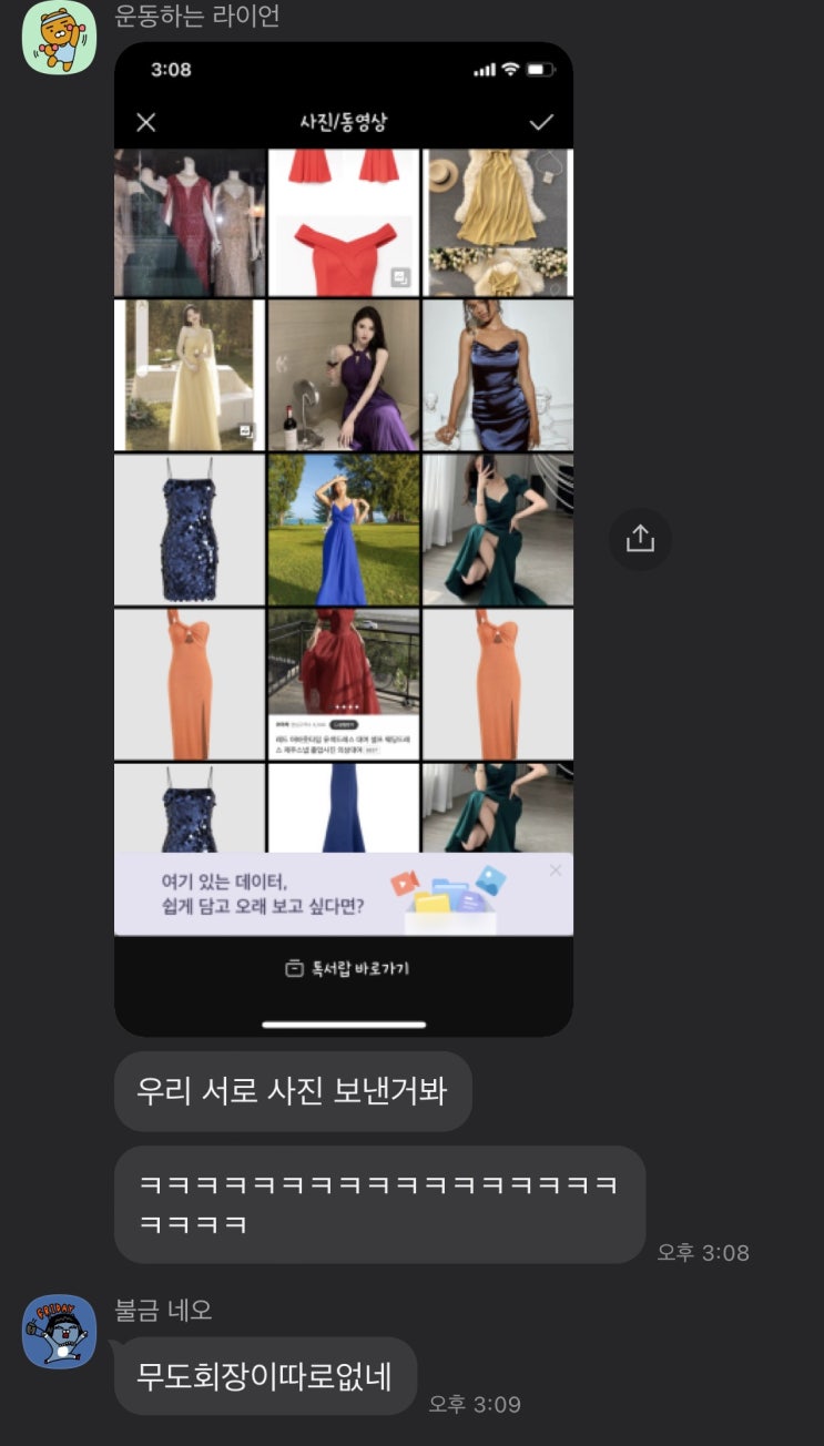  여행확정, 좋은날, 드레스고르기, 먹은거 이모저모 - 8월 넷째주 일상