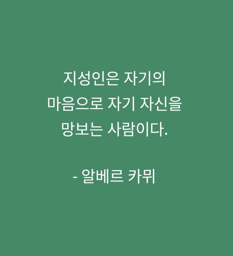 아침의 명언  커피한잔과명언 지성인