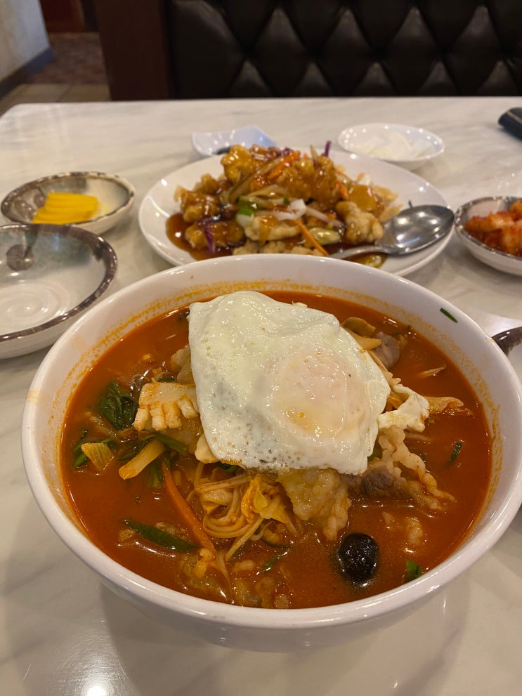  <연예인들이 찾은 익산 중화요리> 익산 영등동 모성. 차돌짬뽕, 부먹 탕수육으로 해장 낭낭하게~