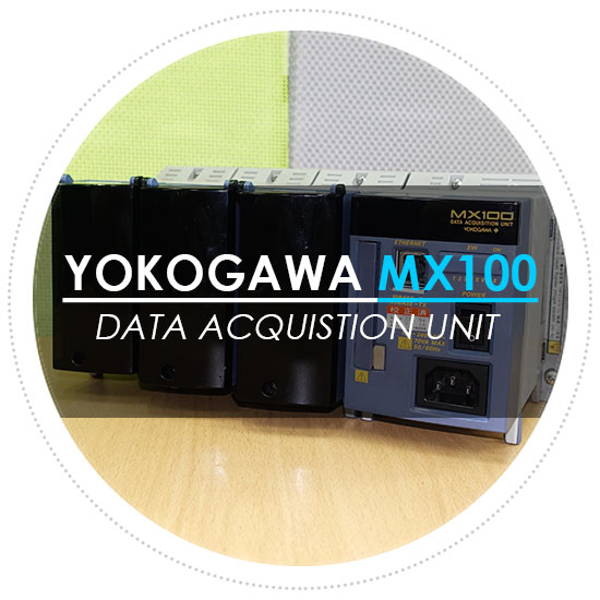 요꼬가와(Yokogawa) 대표 레코더 MX100 가져왔습니다 - DAQ Unit