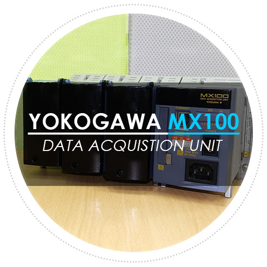  요꼬가와(Yokogawa) 대표 레코더 MX100 가져왔습니다 - DAQ Unit