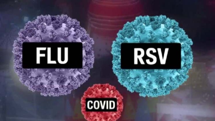 삼중 전염병(COVID, 독감, RSV)을 아십니까?