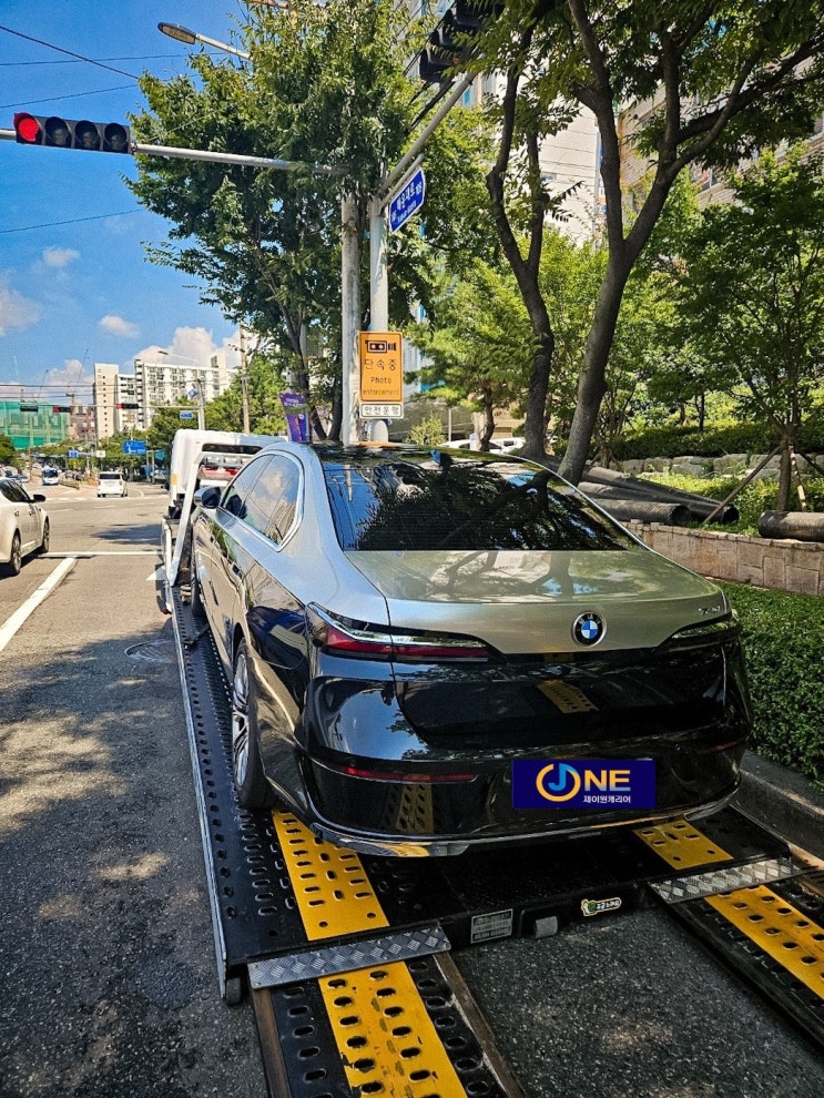  BMW 740I 부산해운대~울산 탁송입니다. [제이원캐리어]