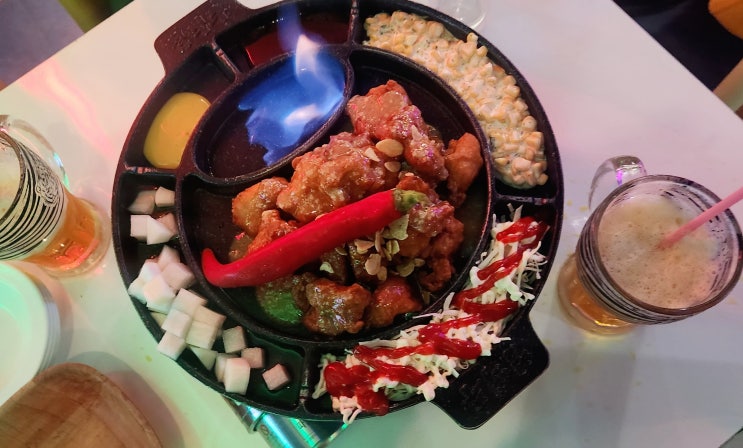  마산 경남대 술집 범맥주 메뉴 댓거리 치킨맛집