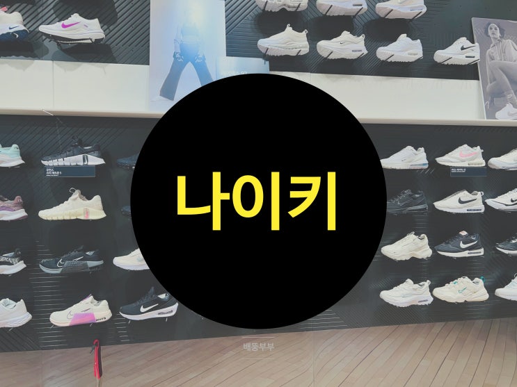 나이키 신상 커플 운동화  ️ 한국 일본 매장 비교