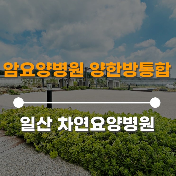  암요양병원 췌장암 관리는 양한방통합 진료를 통해