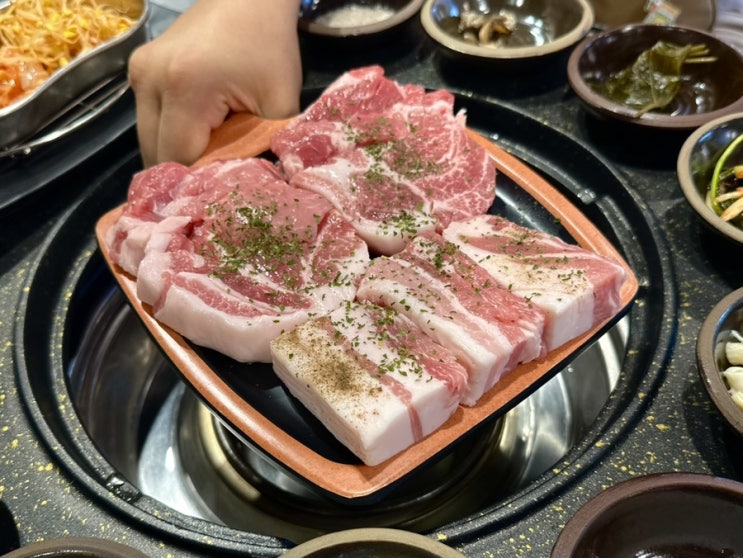  군포 당동맛집 두툼돈288 목살맛집
