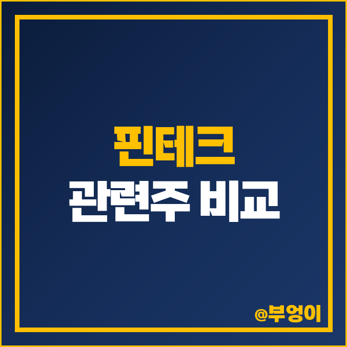 핀테크 관련주 금융주 IT 주식 시큐센 한국정보인증 전자인증 주가 핀테크 관련주 금융주 IT 주식 시큐센 한국정보인증 전자인증 주가