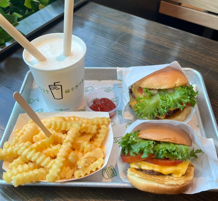  타임스트림 맛집 추천, 어맛..! 신림에 "쉐이크쉑"이 있다고..!? 서울에서 뉴욕의 맛 간접 탐방하러 가보잣!