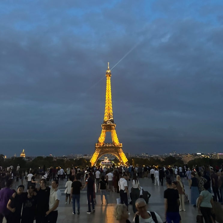  유럽여행 프랑스 파리 트로카데로 광장 Place du Trocadéro 에펠탑 뷰 밤낮 리뷰.