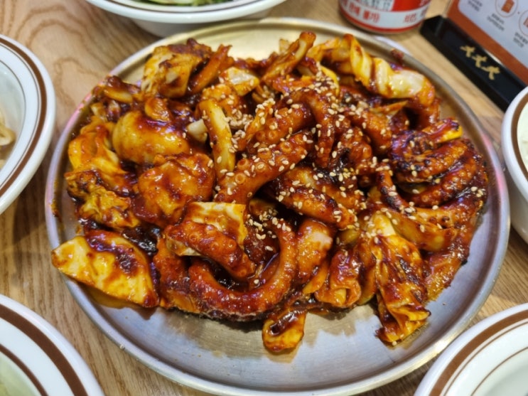  가성비 내리는 점심 선릉맛집, 용호동 낙지 강남직영점