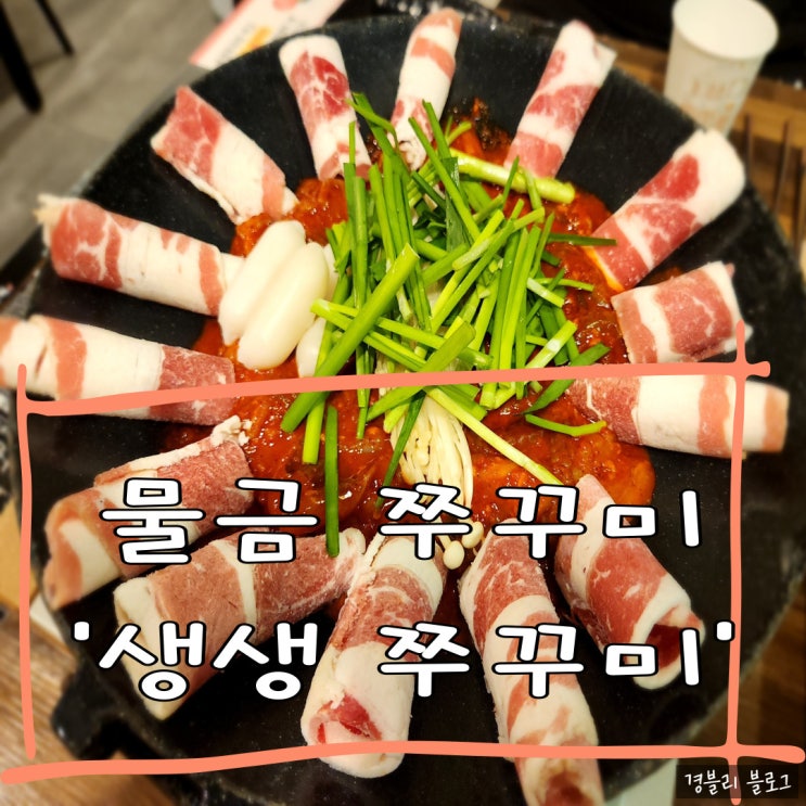 양산쭈꾸미 철판 우삼겹 쭈꾸미 맛집 '생생쭈꾸미 양산물금점'