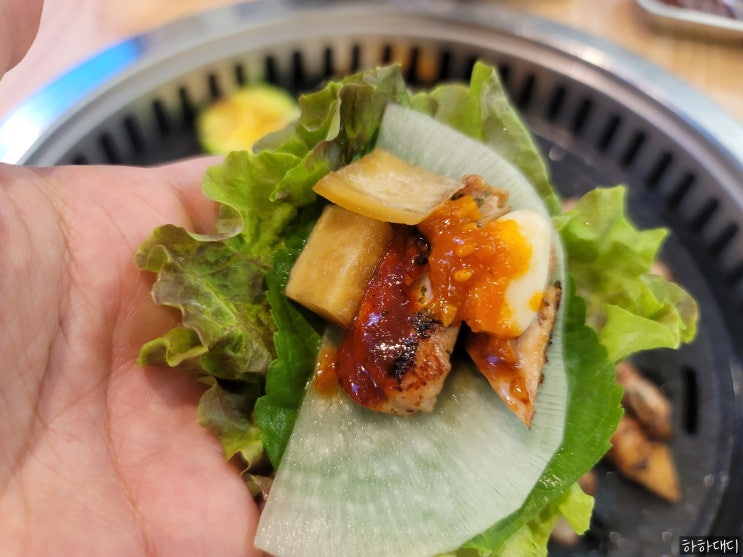 김해 율하 닭갈비 맛집 ㅣ 숯 향 가득 담백한 맛이 일품인 율하2지구 99닭갈비 방문기