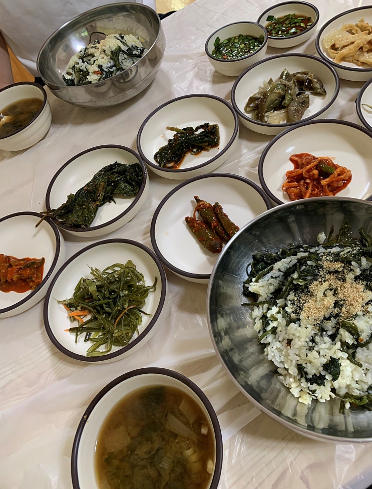 강원도 정선 맛집) 화암동굴 앞 곤드레나물밥 '중앙식당'