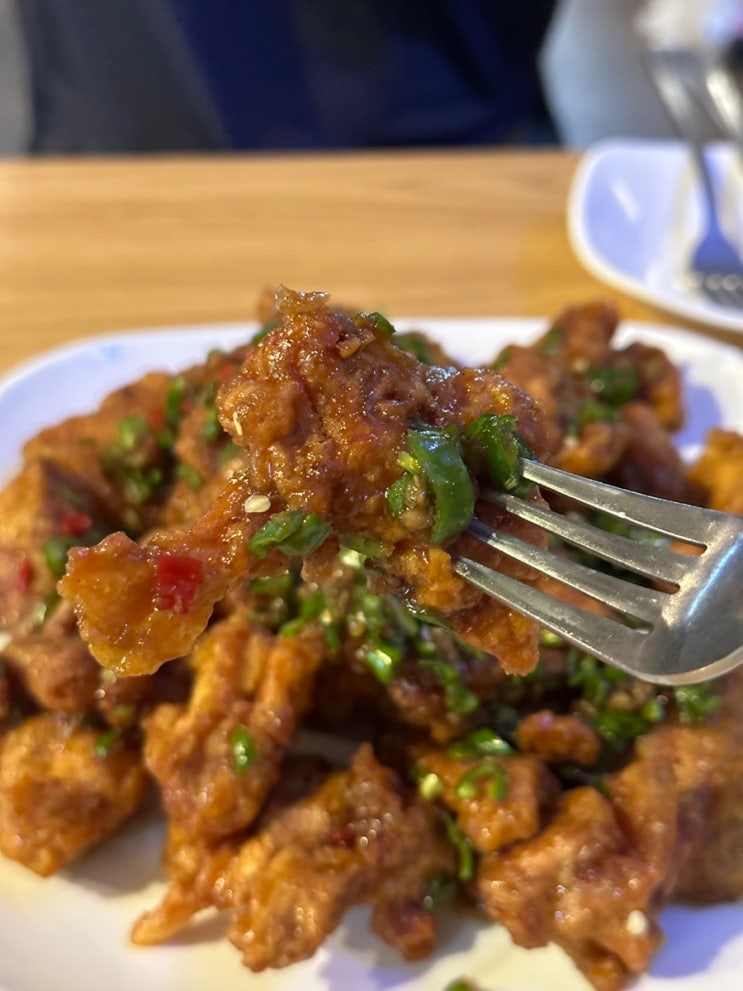  마천역 맛집 맛나닭가마솥치킨 양념치킨 간장고추치킨