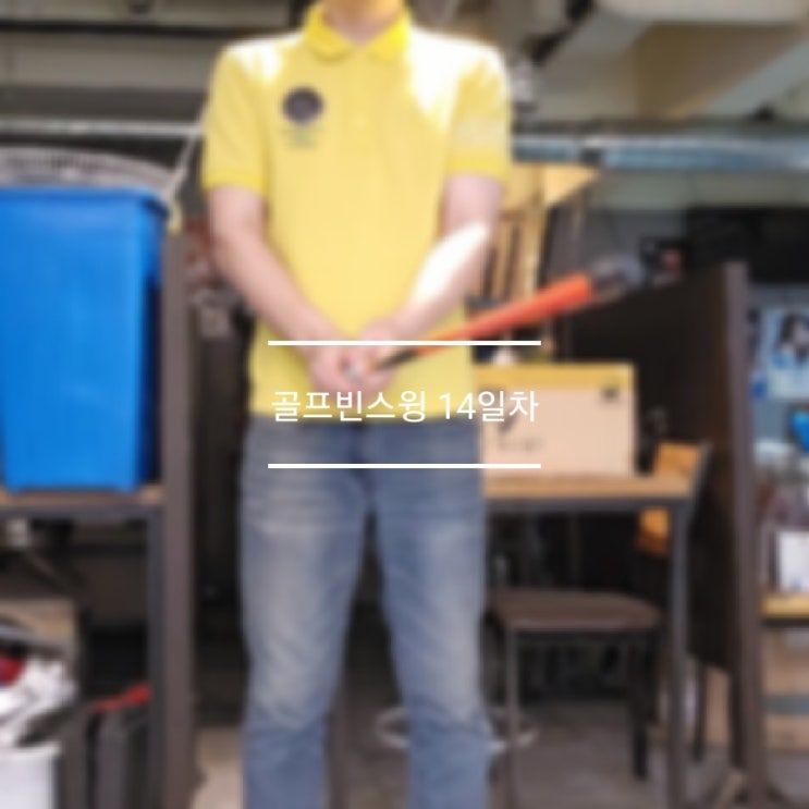  골프빈스윙 13일차 샤프트 휘두르기