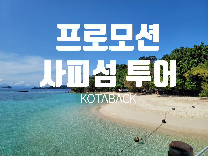  프로모션ㅣ코타키나발루 사피섬 투어