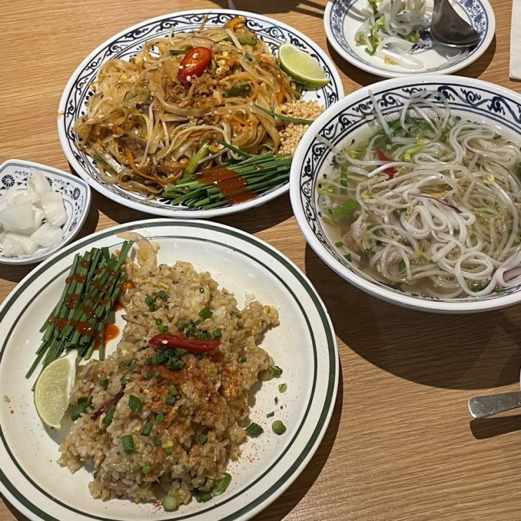  롯데백화점 본점 맛집 화양연화(쌀국수, 팟타이)