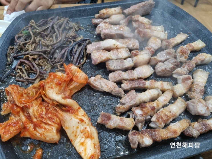  연천맛집 백학저수지 인근 미산면 고가네제주오겹살 제주돼지전문점