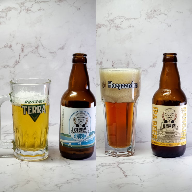  [강진 하맥축제] 하멜촌 맥주 : 라거후레쉬 vs IPA 비교하기
