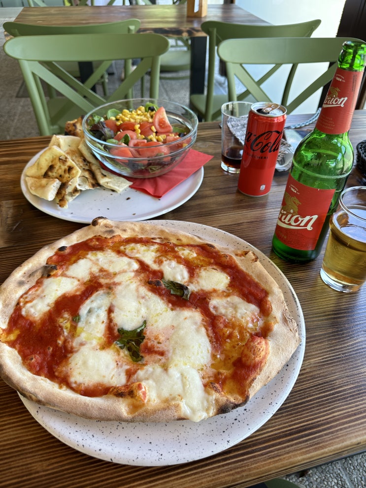  슬로베니아여행 피자 맛집(알프스산맥이 보이는 현지인 피자맛집)