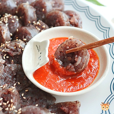순대쌈장 막장만드는법 순대찌는법 순대막장만들기