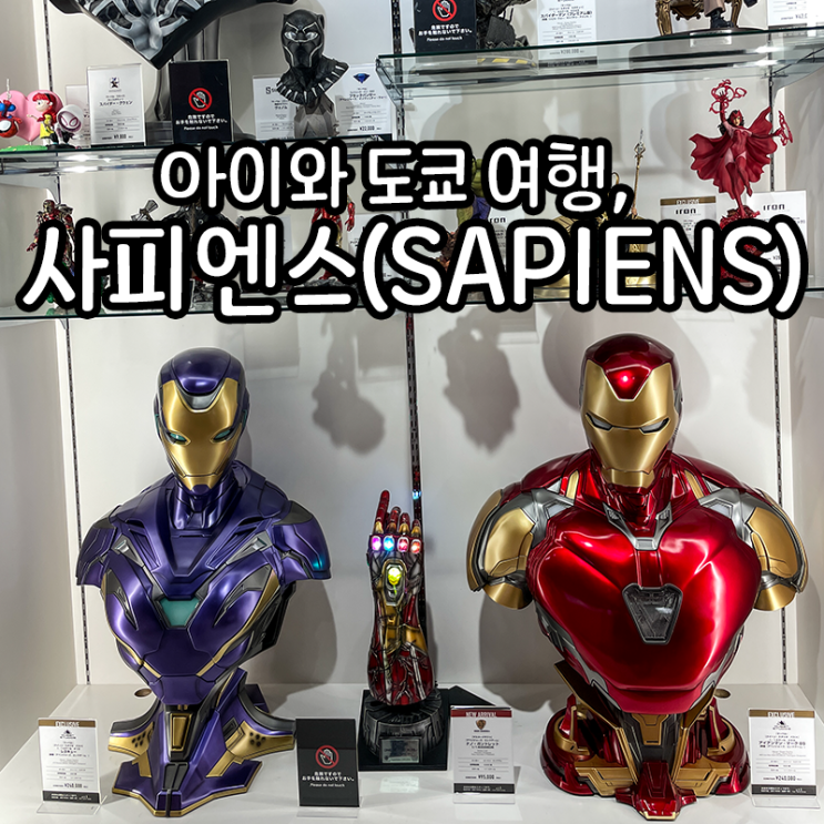  시부야 토이 사피엔스(SAPIENS), 다양한 피규어를 만나볼 수 있는 곳