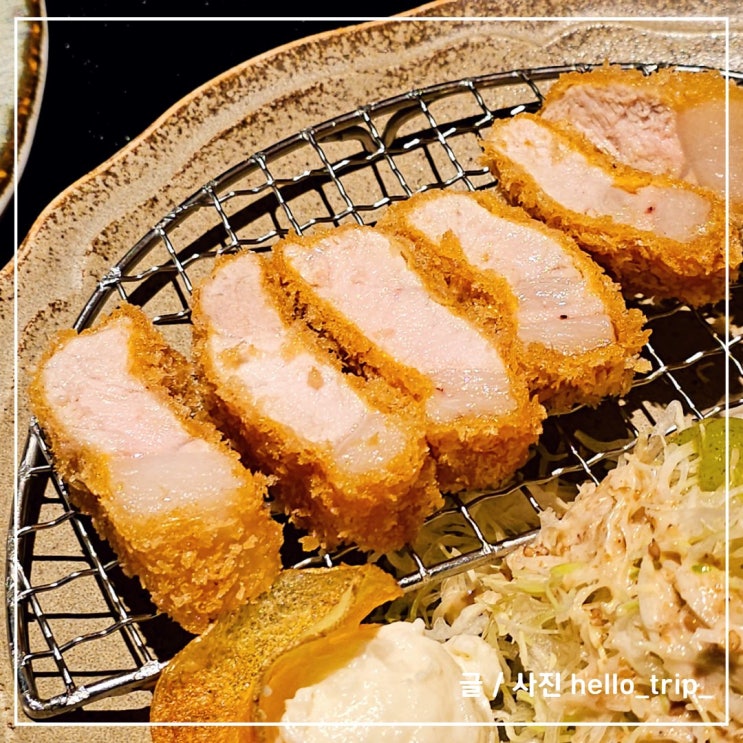  오사카 돈까스 카츠하나 미쉐린 빕구르망 돈카츠 맛집