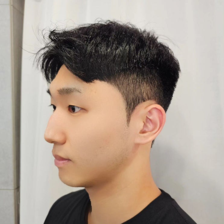  살롱드아리랑 남자 드롭컷
