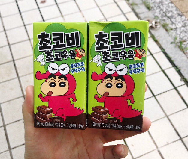  GS25 편의점 8월 갓세일 할인 “짱구 초코비 초코우유” 내돈내산 리뷰