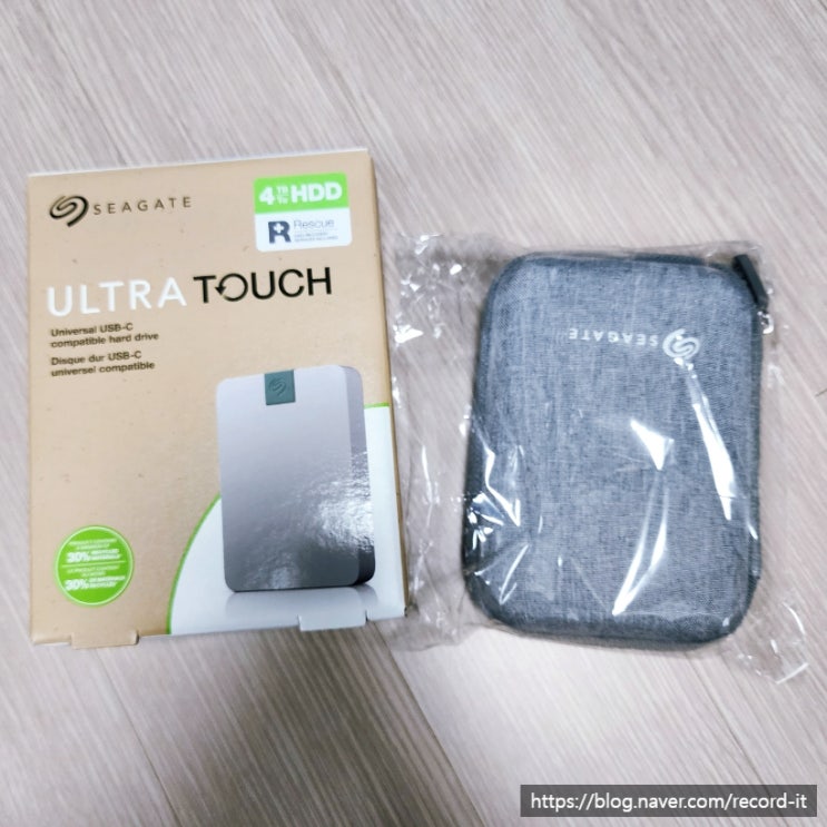 핸드폰 아이 사진보관 저장공간 부족 탈출 내돈내산 씨게이트 외장하드 Ultra Touch USB-C