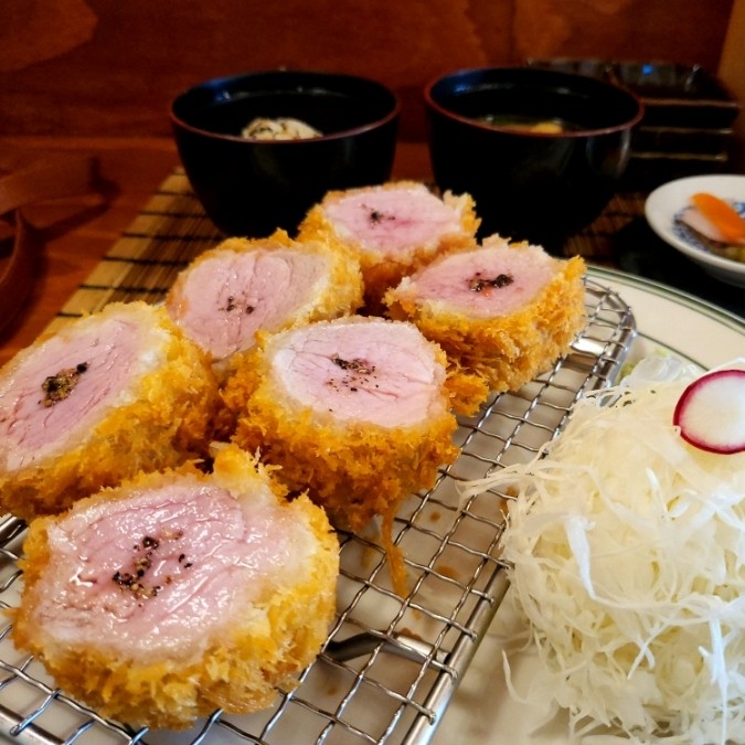  부산 송정 돈까스 분위기 좋은 산본마츠