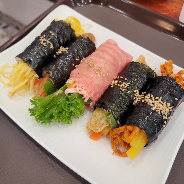 꼬김밥 - 광안리에서 간단하게 먹기 좋은, 소풍김밥, 미니김밥