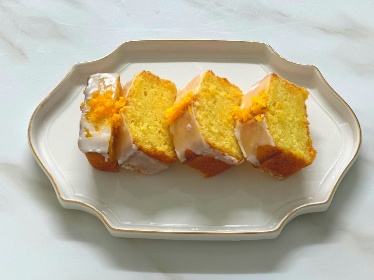 파운드케이크 만들기 오렌지 파운드 레시피