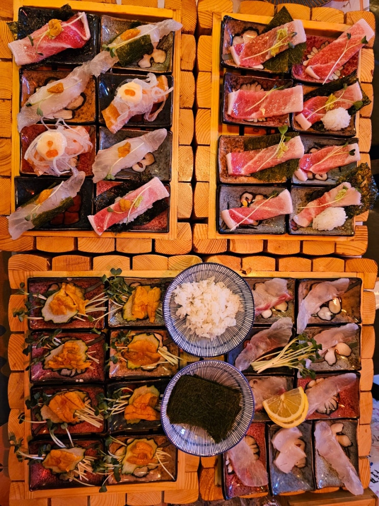  제주공항 근처 맛집 장똘뱅이오마카세 우니코스 요리전문점