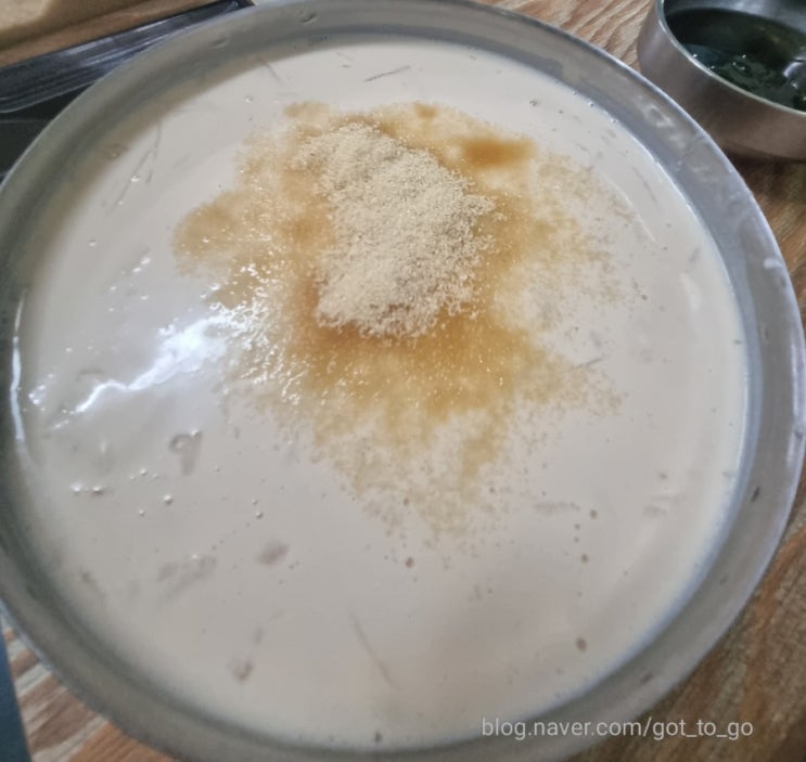  목포 여름나기  콩물국수 맛집 "유달콩물 "