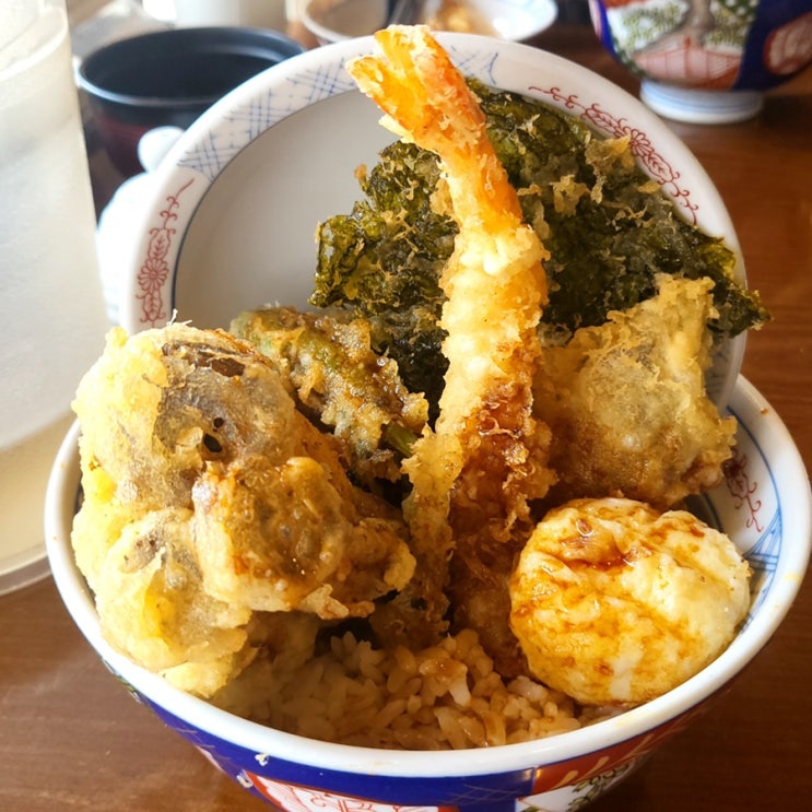  동탄 센트럴파크 맛집 텐동 소바 백종원 골목식당 맛집 온센
