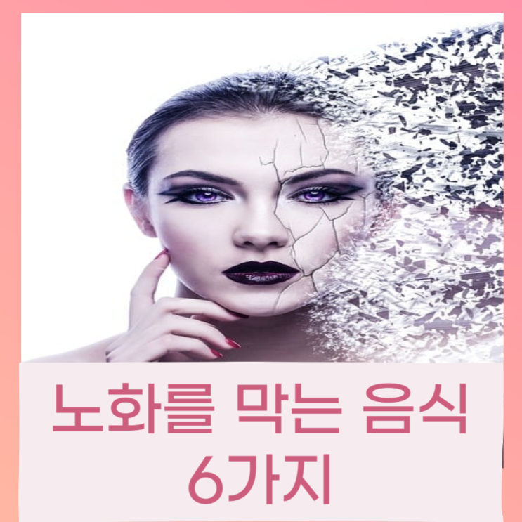 노화 증상 예방에 좋은 음식 6 가지