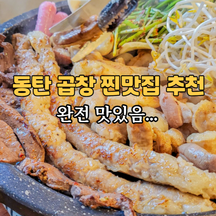  동탄곱창 개나리공원 맛집 술집 허곱지곱 : 구 곱슐랭 추천