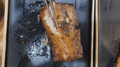  청당동맛집 청당정원 화덕에 구운 생선구이 석갈비 맛집
