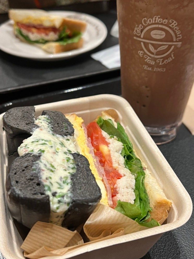  커피빈 샐러드, 샌드위치, 베이글 메뉴 종류 및 후기