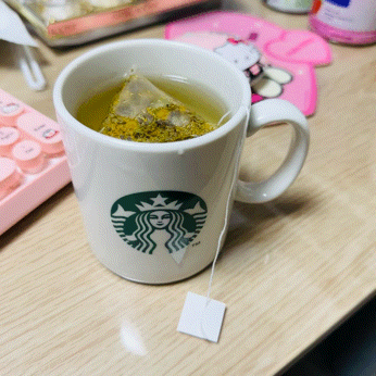  숙면에 좋은 차, 럽티 상추캐모마일차