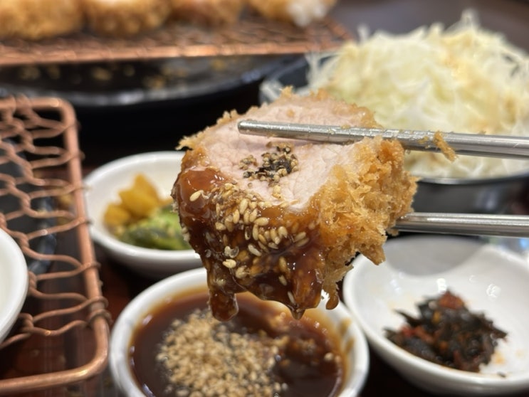  목동 현대백화점 돈까스 정돈 일본 정통 조리법